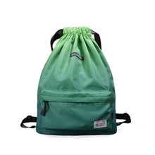 Load image into Gallery viewer, Waterproof Gym Bag Women Girls Sports Bag Travel Drawstring Bag Outdoor Bag Backpack for Training Swimming Fitness Bags Softback