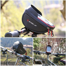 Load image into Gallery viewer, Wheel Up Cycling Phone Holder Waterproof 6.5in Mobile Cell Phone Mount Bracket Bike Handlebar Soporte Bicicleta Bicycle Bag Case