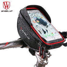 Load image into Gallery viewer, Wheel Up Cycling Phone Holder Waterproof 6.5in Mobile Cell Phone Mount Bracket Bike Handlebar Soporte Bicicleta Bicycle Bag Case