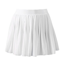 Load image into Gallery viewer, White Black Chiffon Summer Shorts Skirt Women Fashion See-through High Waist Tutu Pleated Mini Skirt Dancewear Beachwear Female
