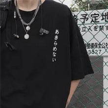 Load image into Gallery viewer, White Loose Tshirt Streetwear Summer Oversized Letter PrintT Shirt Women Harajuku Half Sleeves Tops Tee Hip Hop Tshirt Funny