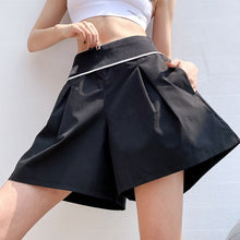 Load image into Gallery viewer, White Summer Running Shorts Women  High Waist Loose Marathon Quick Dry Shorts Gym Loose Sport Shorts Breathable Yoga Shorts