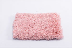 Winter Dog Bed Mat Soft Fleece Pet Cushion House Warm Puppy Cat Sleeping Bed Blanket For Small Large Dogs Cats mat