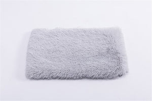 Winter Dog Bed Mat Soft Fleece Pet Cushion House Warm Puppy Cat Sleeping Bed Blanket For Small Large Dogs Cats mat