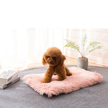 Load image into Gallery viewer, Winter Dog Bed Mat Soft Fleece Pet Cushion House Warm Puppy Cat Sleeping Bed Blanket For Small Large Dogs Cats mat