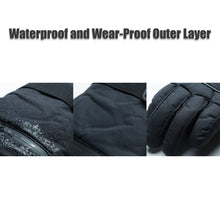 Load image into Gallery viewer, Winter Outdoor Skiing Cycling Heated Gloves Thermal Hand Warmer Gloves Control Touchscreen Fleece Waterproof Non-Slip Mittens