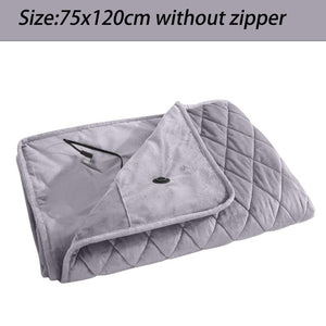 Winter Warm Electric Large Blanket 5V Usb Heating Blanket Powered By Power Bank Bed Warmer Usb Heated Body Heater Shawl Blanket