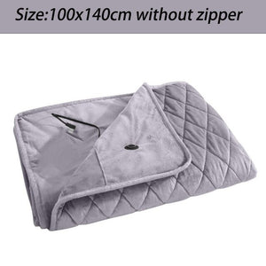 Winter Warm Electric Large Blanket 5V Usb Heating Blanket Powered By Power Bank Bed Warmer Usb Heated Body Heater Shawl Blanket