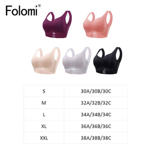 Wire Free Seamless Bras for Women Deep V Active Bra Push Up Vest Lingerie Sexy Bralette with Pads