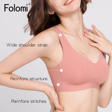 Load image into Gallery viewer, Wire Free Seamless Bras for Women Deep V Active Bra Push Up Vest Lingerie Sexy Bralette with Pads