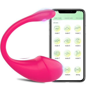 Wireless Bluetooth G Spot Dildo Vibrator for Women APP Remote Control Wear Vibrating Egg Clit Female Vibrating Panties Sex Toys