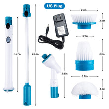 Load image into Gallery viewer, Wireless Charging Electric Cleaning Brush Long Handle Automatic Rotary Telescopic Waterproof  Kitchen Items Efficient Cleaning