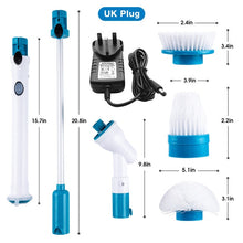 Load image into Gallery viewer, Wireless Charging Electric Cleaning Brush Long Handle Automatic Rotary Telescopic Waterproof  Kitchen Items Efficient Cleaning