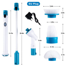 Load image into Gallery viewer, Wireless Charging Electric Cleaning Brush Long Handle Automatic Rotary Telescopic Waterproof  Kitchen Items Efficient Cleaning