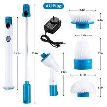 Load image into Gallery viewer, Wireless Charging Electric Cleaning Brush Long Handle Automatic Rotary Telescopic Waterproof  Kitchen Items Efficient Cleaning