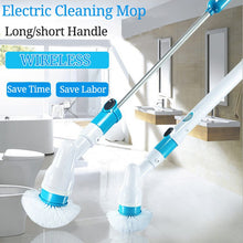 Load image into Gallery viewer, Wireless Charging Electric Cleaning Brush Long Handle Automatic Rotary Telescopic Waterproof  Kitchen Items Efficient Cleaning