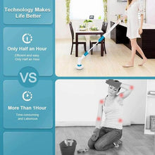 Load image into Gallery viewer, Wireless Charging Electric Cleaning Brush Long Handle Automatic Rotary Telescopic Waterproof  Kitchen Items Efficient Cleaning