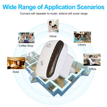 Load image into Gallery viewer, Wireless Wifi Repeater 300Mbps Network Wifi Extender Long Range Signal Amplifier Internet Antenna Signal Booster Access Point