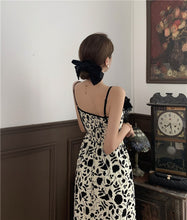 Load image into Gallery viewer, Women Boho Print Strap Dress 2021 Summer Vintage Sexy Strapless High Waist Casual Beach A-Line Long Dresses Females