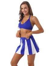 Load image into Gallery viewer, Women Cheerleader Costume Japanese Schoolgirl Lingerie Dirndl School Girl Sexy Gleeing Cheerleader Halloween Cosplay Costumes