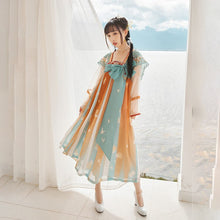 Load image into Gallery viewer, Women Chinese Style Hanfu Traditional Dance Costume Han Dynasty Princess Clothing Oriental Tang Dynasty Fairy Dresses Outfit