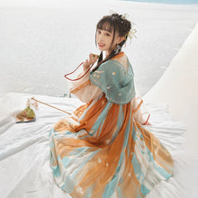 Load image into Gallery viewer, Women Chinese Style Hanfu Traditional Dance Costume Han Dynasty Princess Clothing Oriental Tang Dynasty Fairy Dresses Outfit