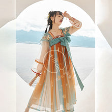 Load image into Gallery viewer, Women Chinese Style Hanfu Traditional Dance Costume Han Dynasty Princess Clothing Oriental Tang Dynasty Fairy Dresses Outfit