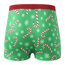 Load image into Gallery viewer, Women Christmas Holiday Underwear Elastic Waist Santa Claus Elk Printed Panties Boxer Knicker Xmas Festival Lingerie Underpant