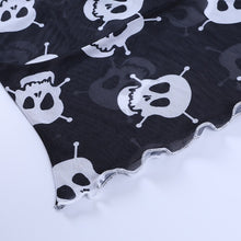 Load image into Gallery viewer, Women Floral Print Camis Crop Top Chest Hollow Out Sleeveless Slim Skinny Camisole 2021 Summer Sexy Elegant Tops