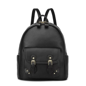 Women Genuine Leather Backpack Purse Female Shoulder Bag Fahion Travel Backpack Casual School College Book Bag For Girls
