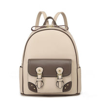 Load image into Gallery viewer, Women Genuine Leather Backpack Purse Female Shoulder Bag Fahion Travel Backpack Casual School College Book Bag For Girls