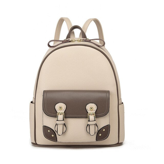 Women Genuine Leather Backpack Purse Female Shoulder Bag Fahion Travel Backpack Casual School College Book Bag For Girls