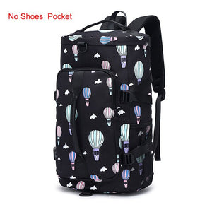 Women Gym Bag Backpack Fitness Bags for Shoes Outdoor Shoulder Gymtas Tas Sac De Sport Mochila 2020 Student Sportbag XA891WA