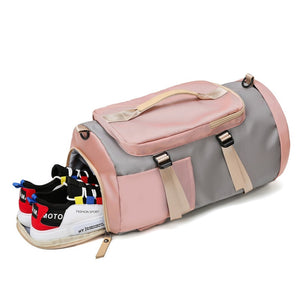 Women Gym Bag Backpack Fitness Bags for Shoes Outdoor Shoulder Gymtas Tas Sac De Sport Mochila 2020 Student Sportbag XA891WA