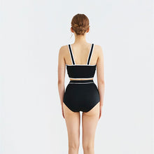 Load image into Gallery viewer, Women High Waist Bikini Set Push Up Swimwear Straps Biquinis Women Two Pieces Swimsuit Sexy Bathing Suit 2022 new