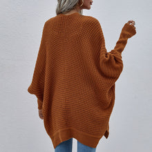 Load image into Gallery viewer, Women Knitted Sweater Knit Cardigan Solid Color Sweaters Winter Coat Casual Warm Tops Open Front Long Sleeve Fashion Warm Tops