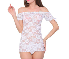 Load image into Gallery viewer, Women Lace Lingerie  Bra Thong With  Underwear Pajamas Suit Set Lingerie Bodysuit Women Bra Set Sexy Lingerie