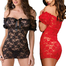 Load image into Gallery viewer, Women Lace Lingerie  Bra Thong With  Underwear Pajamas Suit Set Lingerie Bodysuit Women Bra Set Sexy Lingerie