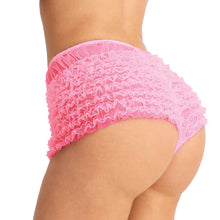 Load image into Gallery viewer, Women Ladies Lingerie Layered Ruffled Lace Trim Bloomers Knickers with a bow Sexy Panties Women&#39;s Underwear Underpants