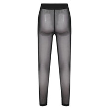 Load image into Gallery viewer, Women Mesh See Through Pants Women Hot Sexy High Waist Sheer Leggings Body-shaping Skinny Long Trousers Casual Sweatpants