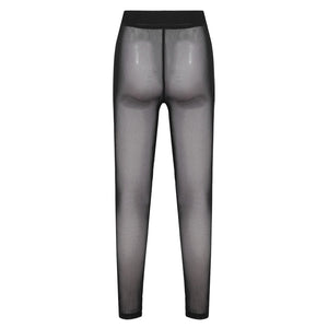 Women Mesh See Through Pants Women Hot Sexy High Waist Sheer Leggings Body-shaping Skinny Long Trousers Casual Sweatpants