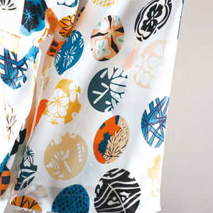 Women Night-robe Print Soft Comfortable Breathable Sleepwear Pajamas Homewear Cardigan Kimono Dressing Gown Female Bathrobe