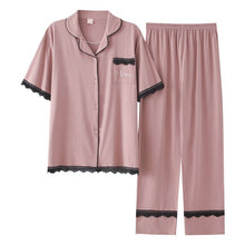 Load image into Gallery viewer, Women Pajama Plus Size Women&#39;s Pajamas Modal Cotton Pyjamas XXXL Pajamas For Women Sleepwear Summer PajamasWomen Pijama