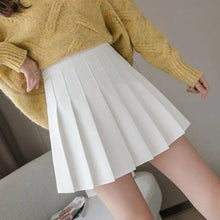 Load image into Gallery viewer, Women Pleated Skirt Girls Dance Mini Skirts Cute Japanese School Uniforms Ladies Jupe Kawaii Skirt Preppy Style Plaid Skirts