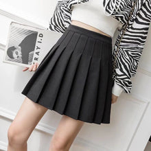 Load image into Gallery viewer, Women Pleated Skirt Girls Dance Mini Skirts Cute Japanese School Uniforms Ladies Jupe Kawaii Skirt Preppy Style Plaid Skirts
