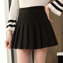 Load image into Gallery viewer, Women Pleated Skirt Girls Dance Mini Skirts Cute Japanese School Uniforms Ladies Jupe Kawaii Skirt Preppy Style Plaid Skirts
