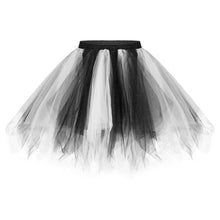 Load image into Gallery viewer, Women Princess Midi Fairy Tulle Skirt Ballet Dance Tutu Fluffy Skirts Womens Lolita Petticoat Femme Party Puffy Skirts Adult