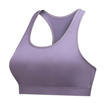 Load image into Gallery viewer, Women&#39;S Racerback Sports Crop Top Padded Push Up High Impact Workout Sportswear Running Female Backless Crop Tops