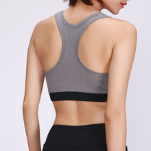 Load image into Gallery viewer, Women&#39;S Racerback Sports Crop Top Padded Push Up High Impact Workout Sportswear Running Female Backless Crop Tops