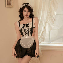 Load image into Gallery viewer, Women Sexy Lingerie French Apron Maid Dress Cosplay Costume Hot Babydoll Erotic Role Play Servant Lolita Uniform Couple 98